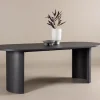 Vind GRUNDSUND Table à manger 10 personnes ovale en bois