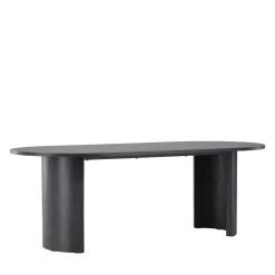 Vind GRUNDSUND Table à manger 10 personnes ovale en bois