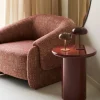 House Nordic HAMILTONY Fauteuil lounge en tissu chiné