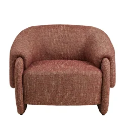 House Nordic HAMILTONY Fauteuil lounge en tissu chiné