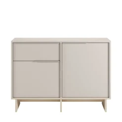 Drawer HARRIET Buffet 2 portes 1 tiroir en bois et métal L120cm