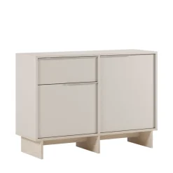 Drawer HARRIET Buffet 2 portes 1 tiroir en bois et métal L120cm