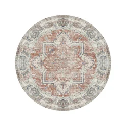 House Nordic HAVANA IV Tapis rond en chenille