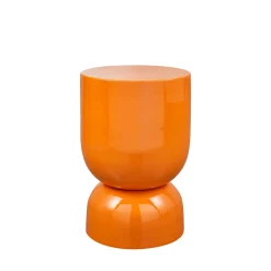 Woood HEKLA Table d'appoint ronde en métal ø32 cm