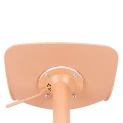 Drawer HERIBO Lot de 2 chaises de bar réglables en plastique et métal H58-79cm
