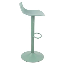 Drawer HERIBO Lot de 2 chaises de bar réglables en plastique et métal H58-79cm