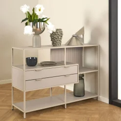 Drawer HEXA Étagère 2 tiroirs en métal L114cm