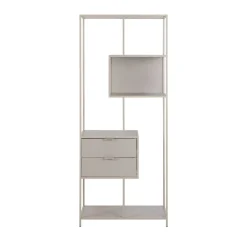 Drawer HEXA Étagère 2 tiroirs en métal H185cm