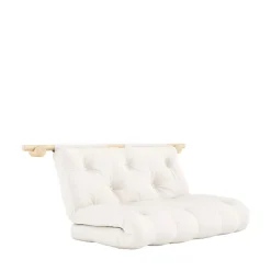 Karup Design HOOKED Canapé convertible 2,5 places en tissu et bois avec accroches murales