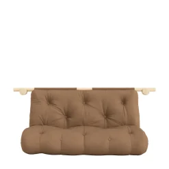 Karup Design HOOKED Canapé convertible 2,5 places en tissu et bois avec accroches murales
