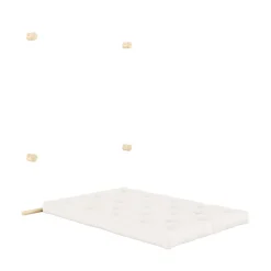 Karup Design HOOKED Canapé convertible 2,5 places en tissu et bois avec accroches murales