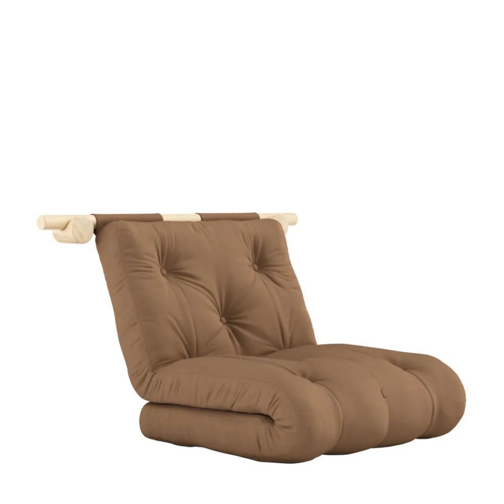 Karup Design HOOKED Fauteuil convertible en tissu et bois avec accroches murales