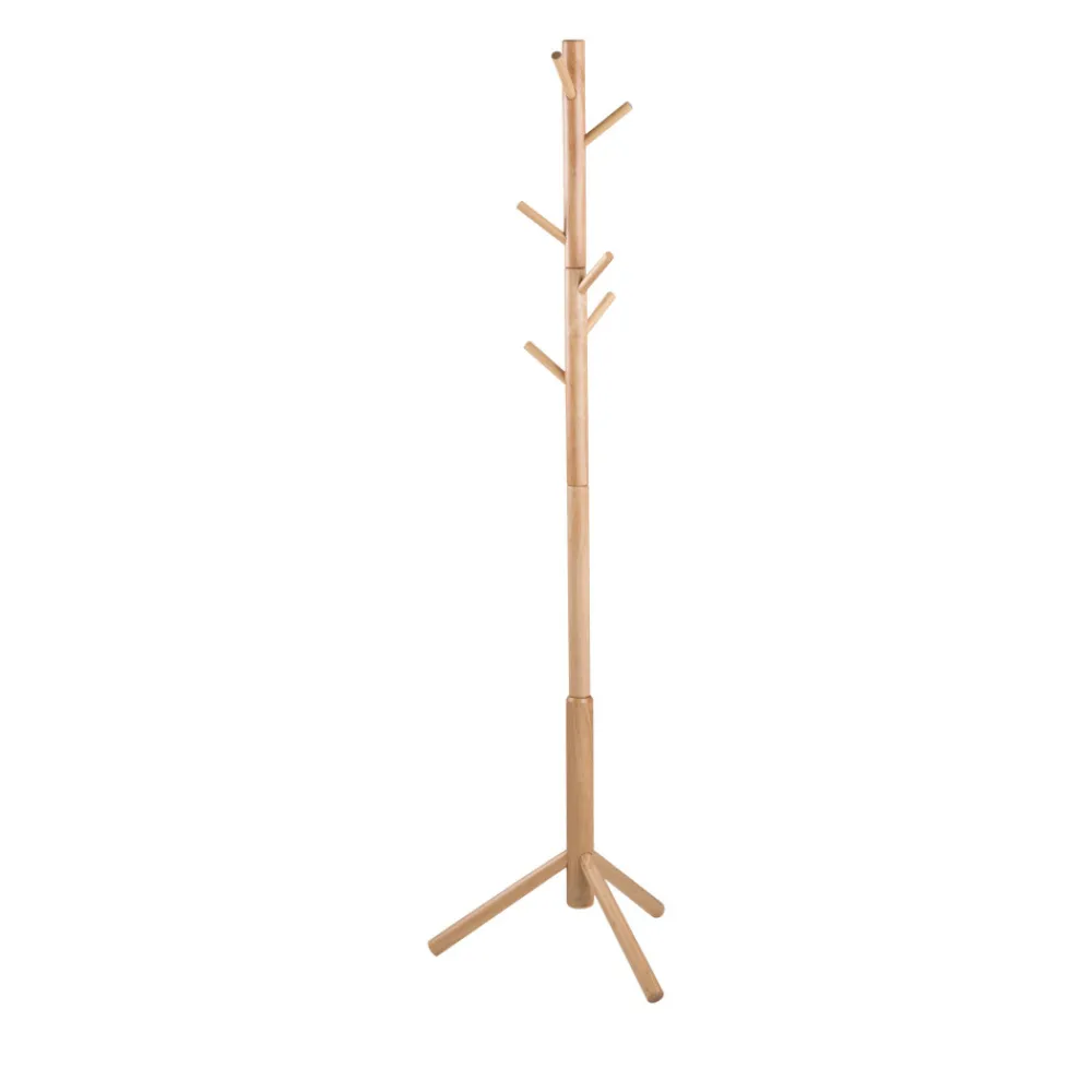 Drawer HOOKY Porte-manteaux en bois H176cm