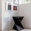 Woood IKEM Table d'appoint carrée en bois 41x41cm