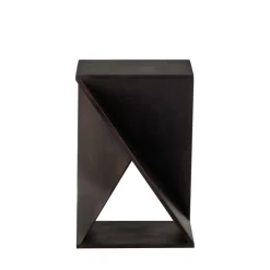 Woood IKEM Table d'appoint carrée en bois 41x41cm