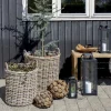 House Nordic INDO Lot de 2 paniers en rotin