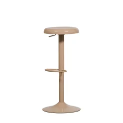 Woood ISAAC Tabouret de bar réglable en métal H61-81cm