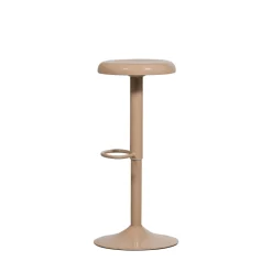 Woood ISAAC Tabouret de bar réglable en métal H61-81cm