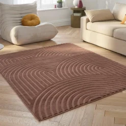 Drawer JAGO Tapis texturé à motifs en arches