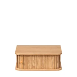 Woood JENA Table de chevet suspendue 1 porte coulissante en bois