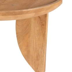 Drawer JEPARA Table basse ronde en bois massif ø84cm