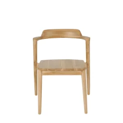 Drawer JOKO Lot de 2 chaises en teck