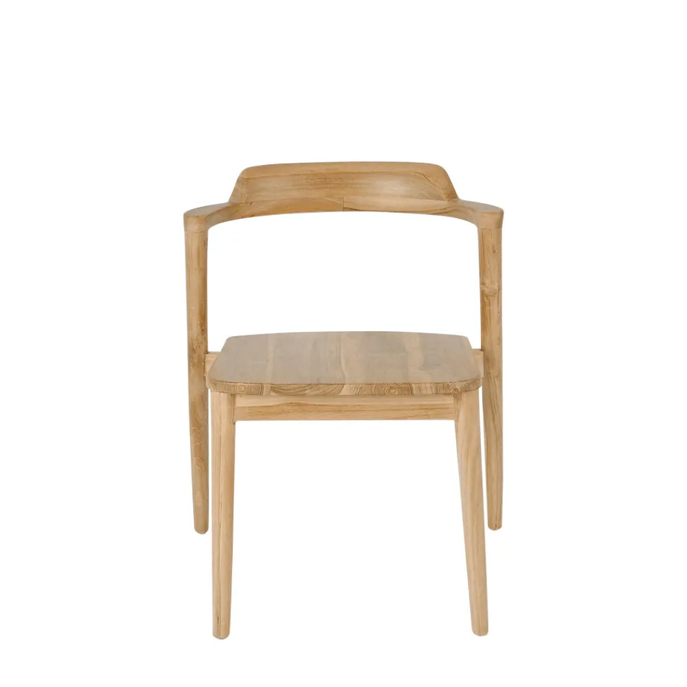 Drawer JOKO Lot de 2 chaises en teck