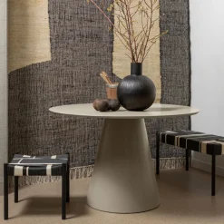 Woood JORRE Table à manger ronde en bois ø120 cm