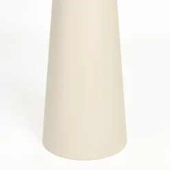 No name JOYA Table d'appoint ronde effet travertin ø40cm H70cm