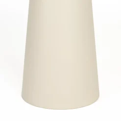 No name JOYA Table d'appoint ronde effet travertin ø40cm H52cm