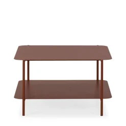 Drawer JUDITH Table basse en métal à double plateau