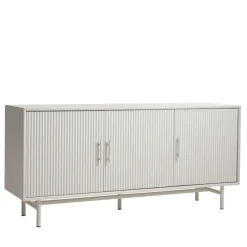 No name JURA Buffet 3 portes en bois et métal L160cm