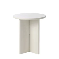 No name JURA Table d'appoint ronde en bois ø50cm