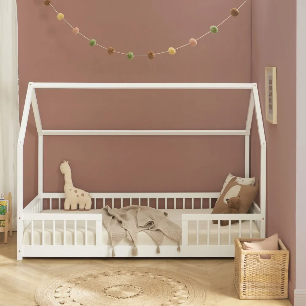 Enfant No name KABA Lit cabane enfant en bois 90x190cm