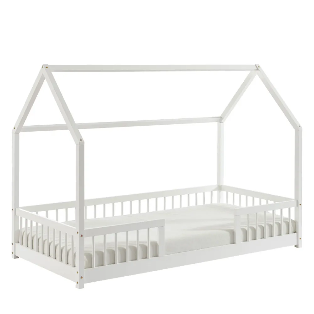 Enfant No name KABA Lit cabane enfant en bois 90x190cm