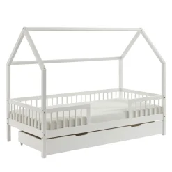 Enfant No name KABA Lit cabane enfant en bois 90x190cm