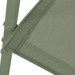 Drawer KALLIA Salon de jardin 4 personnes en acier traité et textilène