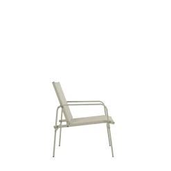 Drawer KALLIA Salon de jardin 4 personnes en acier traité et textilène