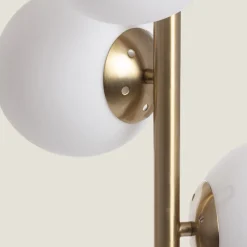 Drawer KANO Lampadaire avec 3 points lumineux en verre H148cm