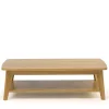 Woodman KENSAL Table basse 2 plateaux bois