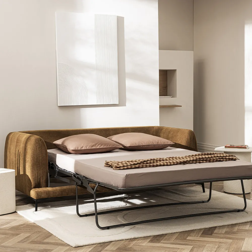 Drawer KINNA Canapé convertible express 3 places en tissu