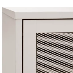 No name KISO Buffet 2 portes, 2 niches en métal L160cm