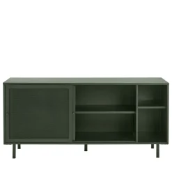 No name KISO Buffet 2 portes, 2 niches en métal L160cm