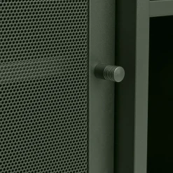 No name KISO Buffet 2 portes, 2 niches en métal L160cm