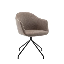 Drawer KOOIJ Chaise de bureau en tissu et métal