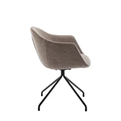 Drawer KOOIJ Chaise de bureau en tissu et métal