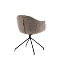 Drawer KOOIJ Chaise de bureau en tissu et métal