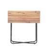 Drawer KORA Jardinière en bois et métal H 62 cm