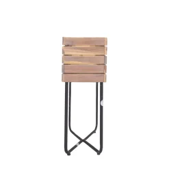 Drawer KORA Jardinière en bois et métal H 62 cm