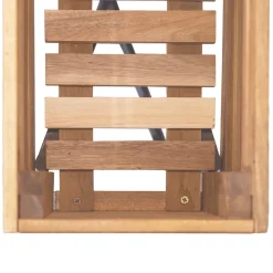 Drawer KORA Jardinière en bois et métal H 62 cm